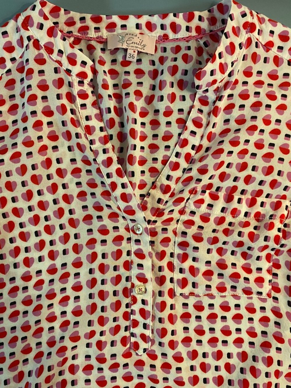 Emily Van Den Bergh Blouse, Women's SIze36 - C000115